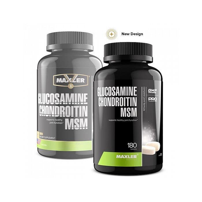 Препарат для суставов Maxler Glucosamine-Chondroitin-MSM 180 таблеток