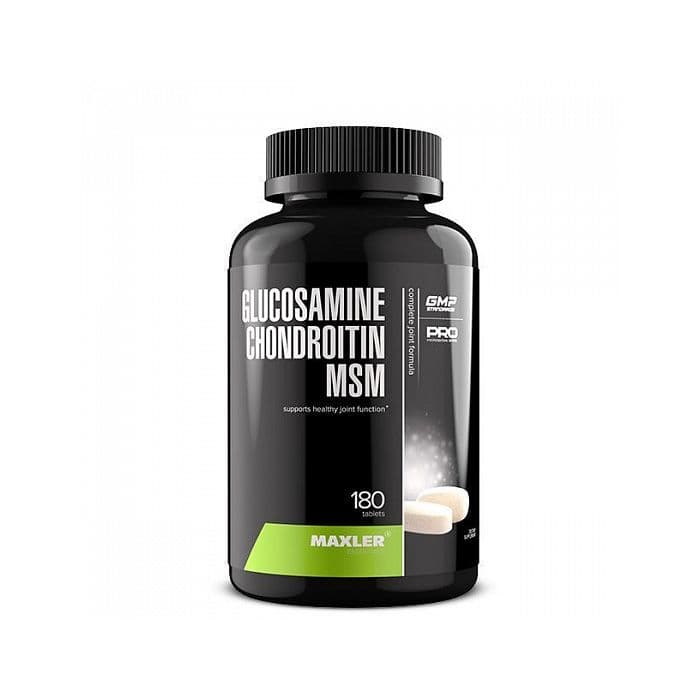 Препарат для суставов Maxler Glucosamine-Chondroitin-MSM 180 таблеток