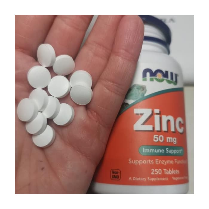 Витаминный комплекс Now Zinc Gluconate 50 mg 250 таблеток