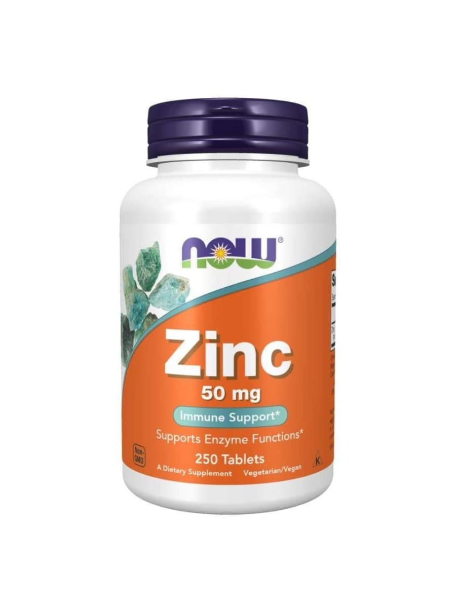 Витаминный комплекс Now Zinc Gluconate 50 mg 250 таблеток
