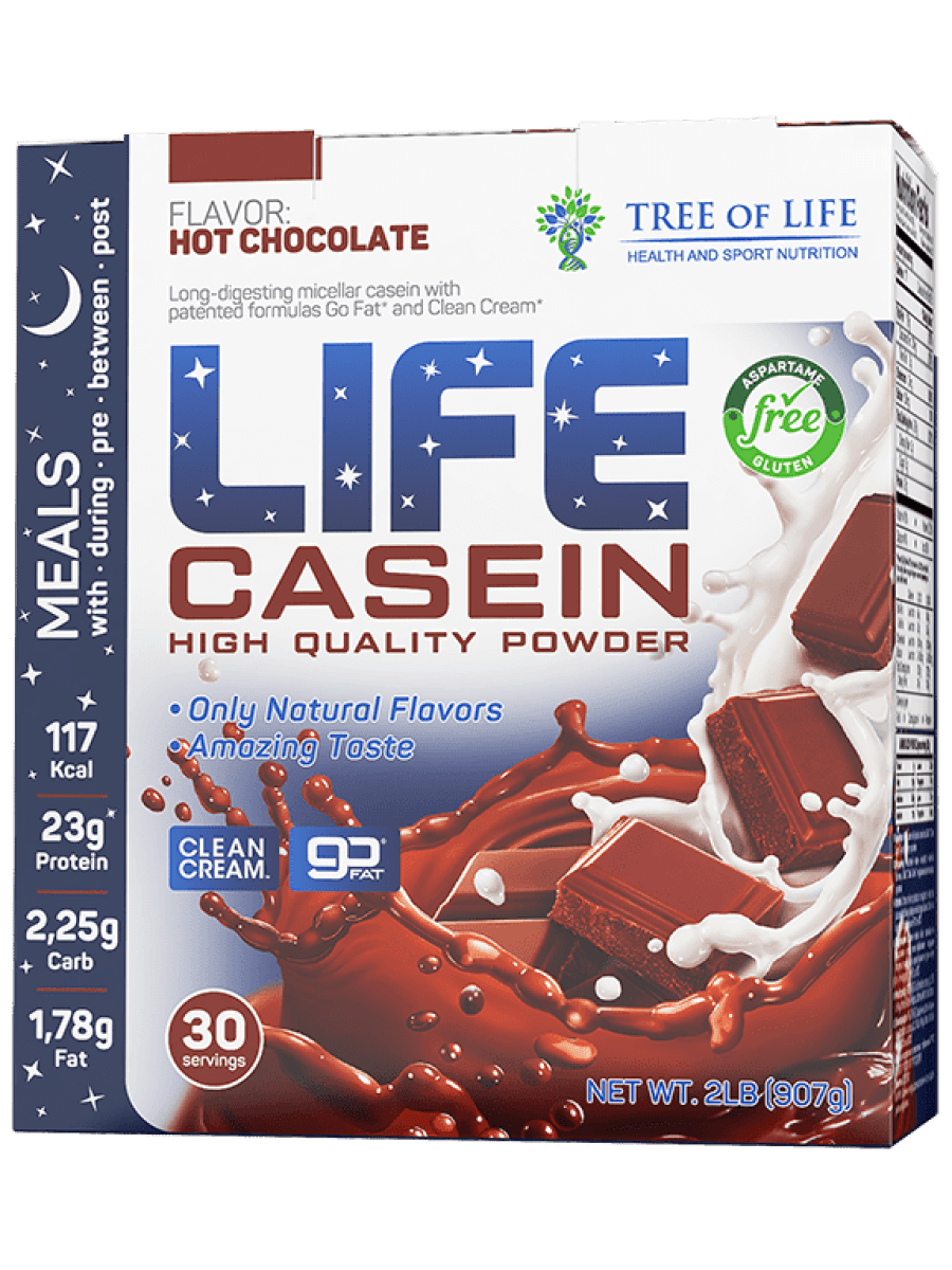 Протеин Life Casein Tree of life 908 г много вкусов