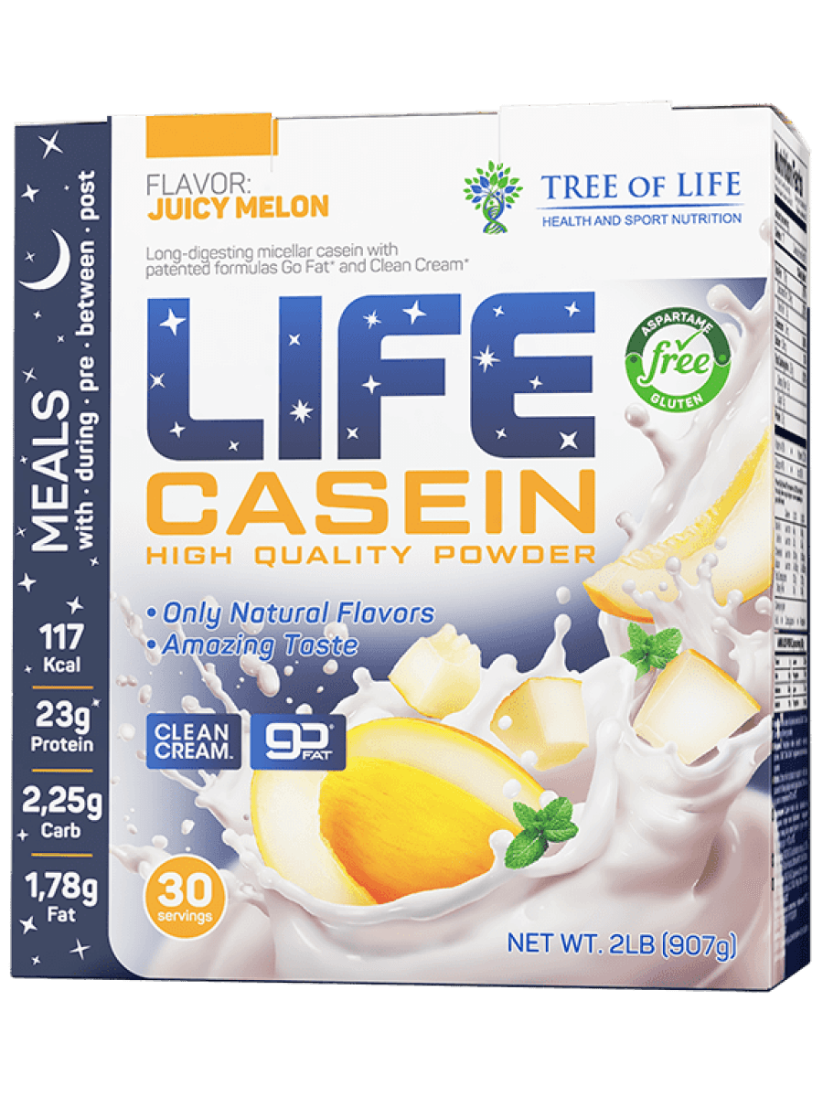 Протеин Life Casein Tree of life 908 г много вкусов
