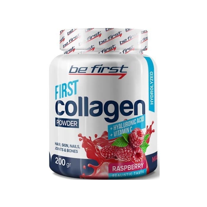 Препарат для суставов Be First "Collagen + hyaluronic acid + vitamin C 200 гр