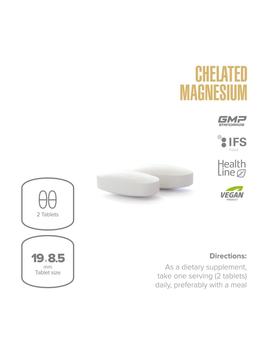 Витаминный комплекс Maxler Chelated Magnesium 120 таблеток