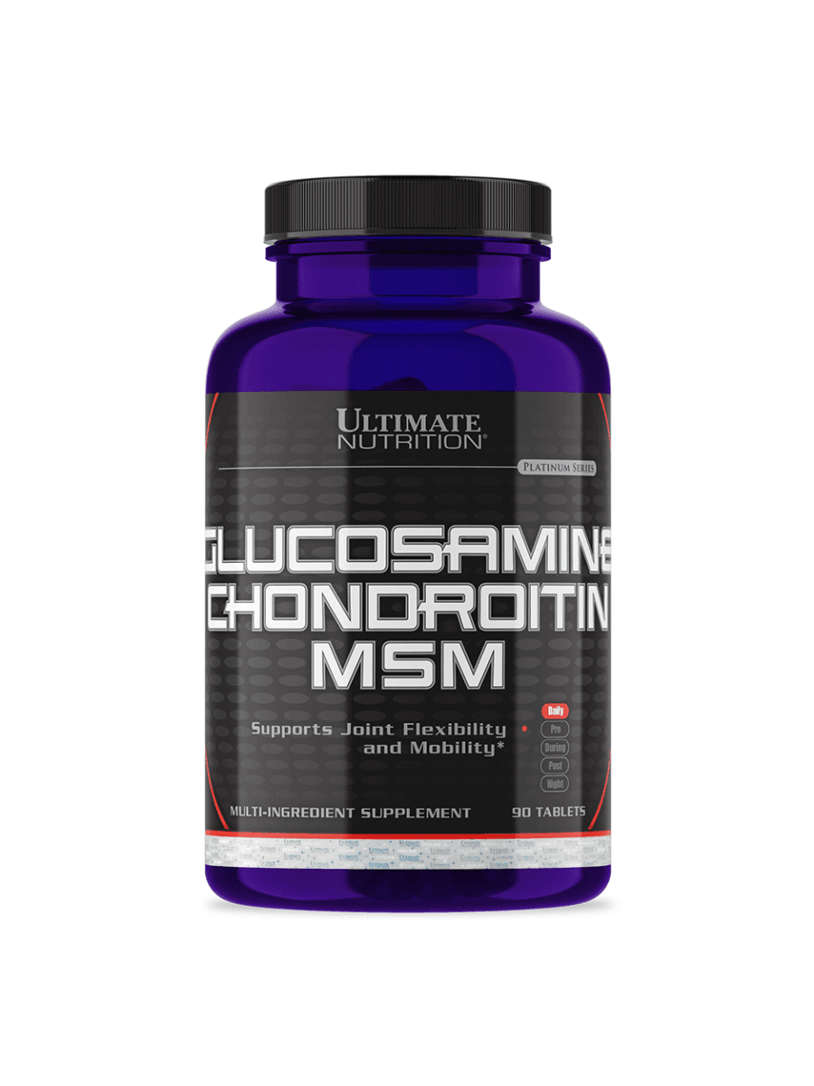 Препарат для суставов Ultimate Nutrition Glucosamine Chondroitin & MSM 90 таблеток