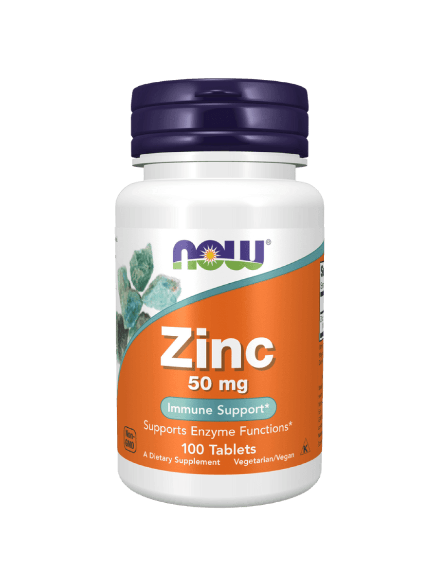 Витаминный комплекс Now Zinc Gluconate 50 mg 100 таблеток