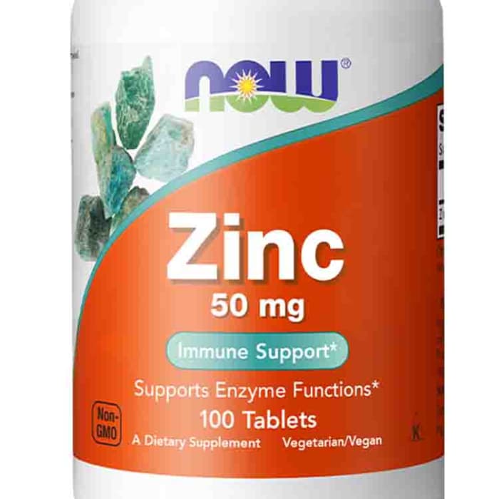 Витаминный комплекс Now Zinc Gluconate 50 mg 100 таблеток