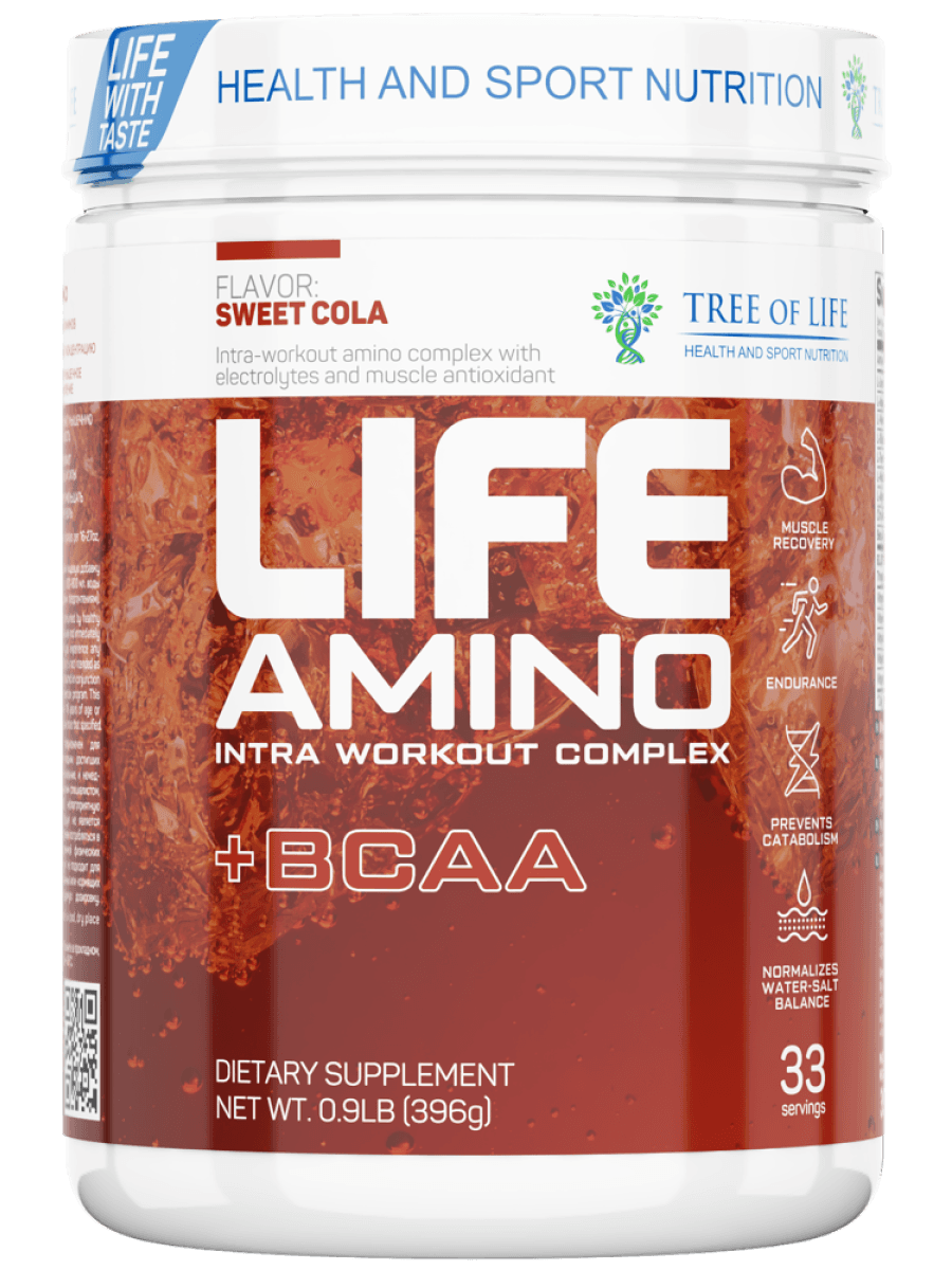 Аминокислоты Life Amino bcaa 396g много вкусов