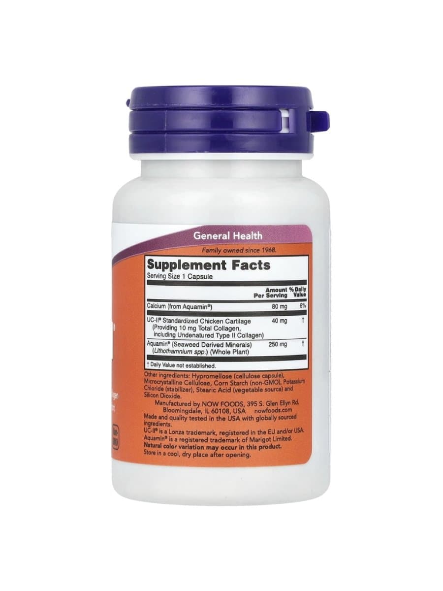 Препарат для суставов Now Foods UC-II 60 капсул