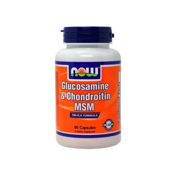 Препарат для суставов Now Glucosamine-Chondroitin-MSM 90 капсул