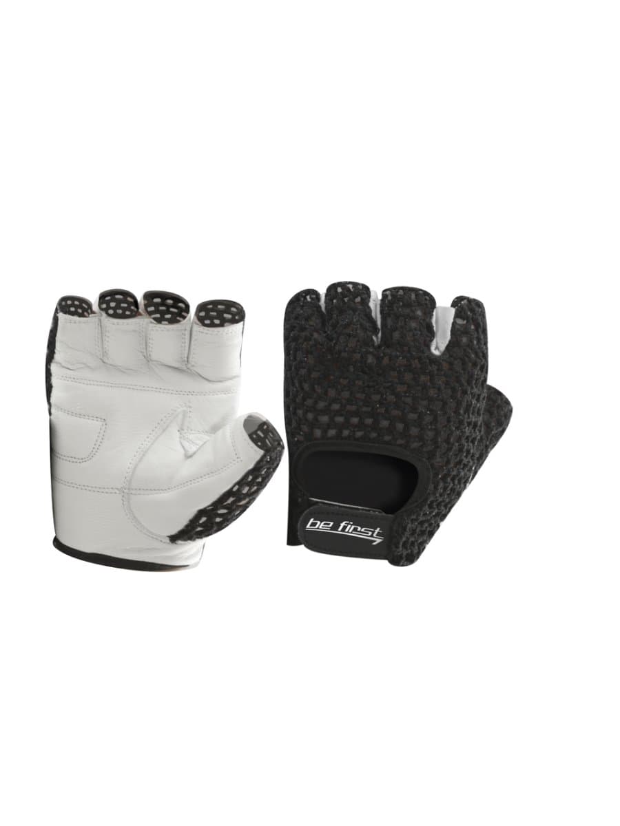 Перчатки Be First с черной сеткой