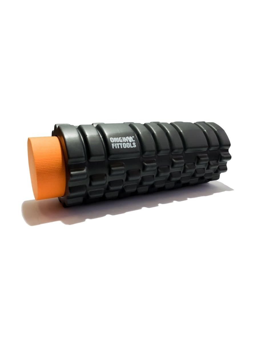 Цилиндр массажный Original FitTools 33 x 14 см черный двойной