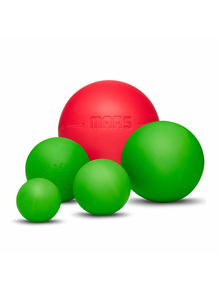 Набор из 4 массажных мячей Original FitTools