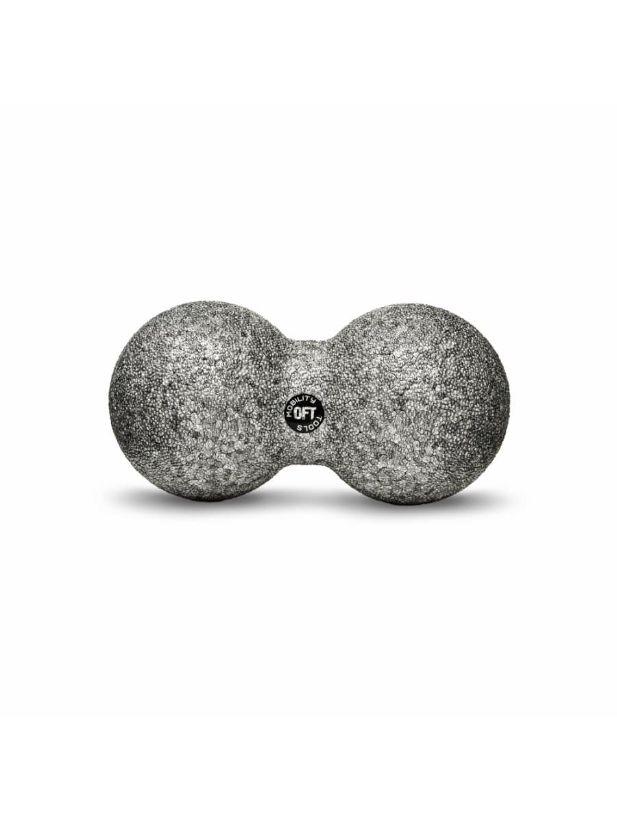 Шар массажный Original FitTools сдвоенный 16 х 8 см серый