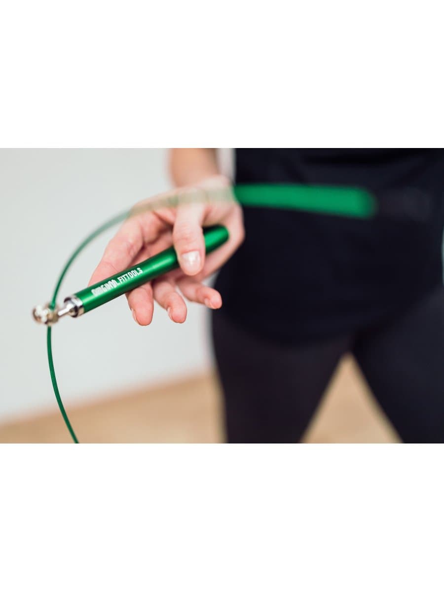 Скакалка Original FitTools тренировочная профессиональная с алюминиевыми рукоятками