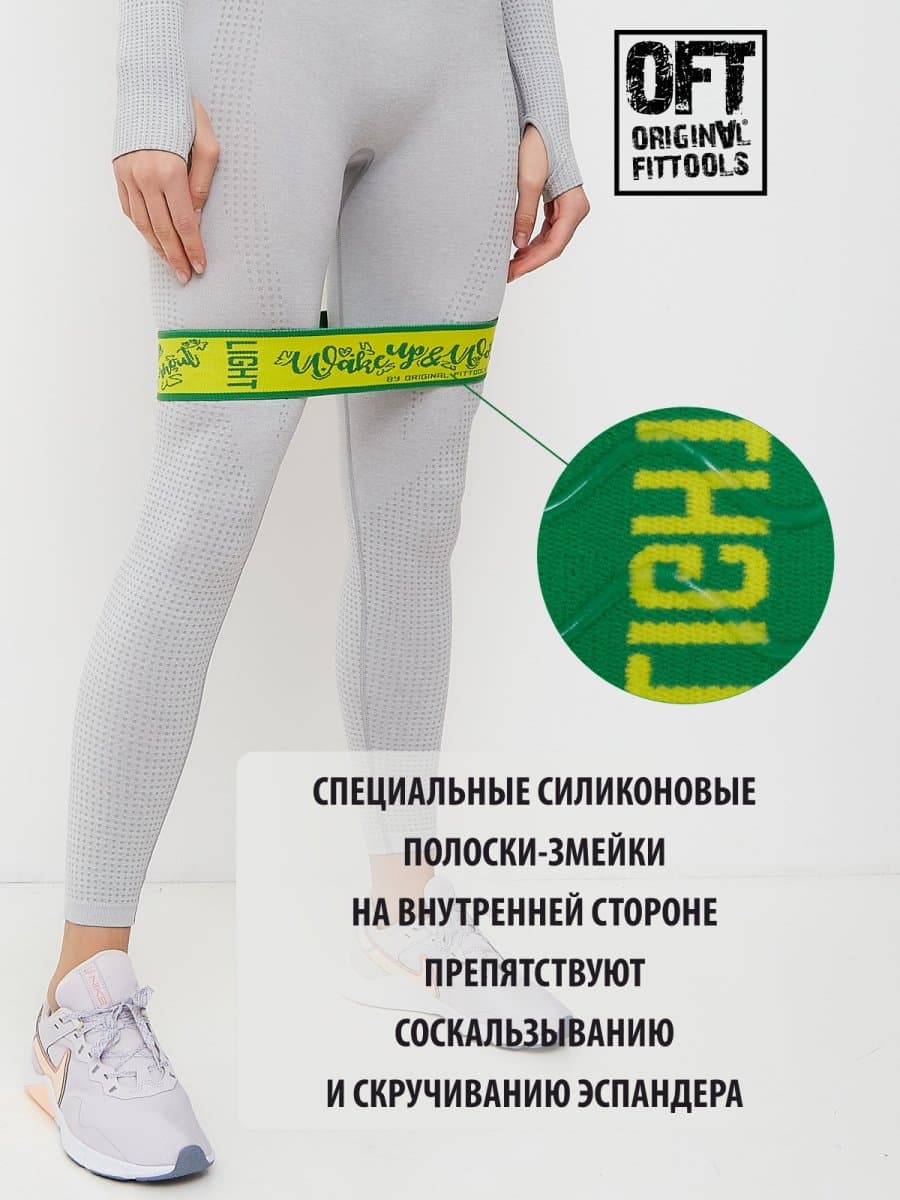 Мини-эспандер нового поколения Original FitTools нагрузка 11,3 кг
