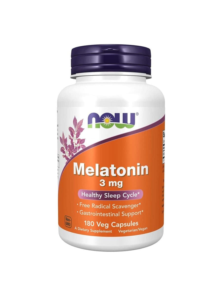 Мелатонин Now Melatonin 3 mg 180 капсул