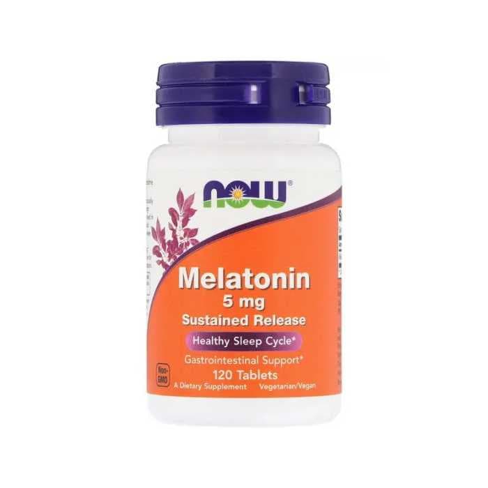 Мелатонин Now Melatonin 5 mg SR 120 таблеток