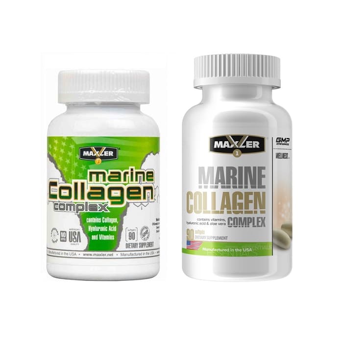 Препарат для суставов Maxler Marine Collagen Hyaluronic Acid Complex 120 капсул