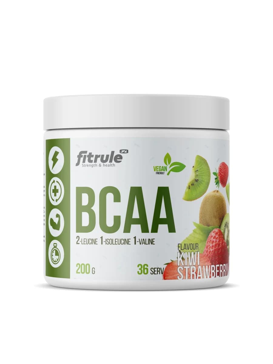 Аминокислоты Fitrule BCAA Powder 200g много вкусов