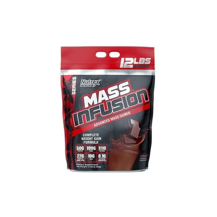 Гейнер Nutrex Mass Infusion 5448 гр. Шоколад