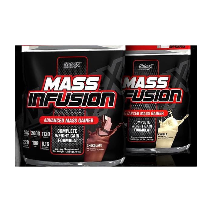 Гейнер Nutrex Mass Infusion 5448 гр. Шоколад