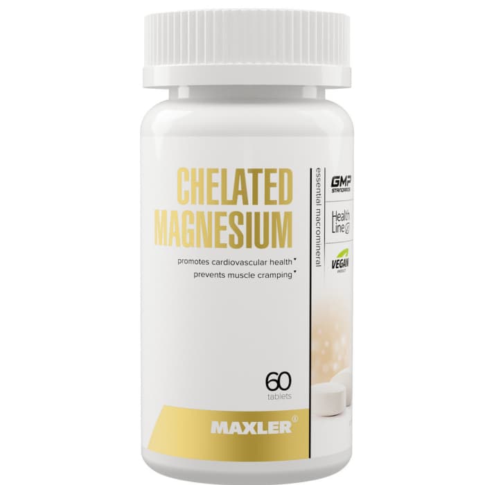 Витаминный комплекс Maxler Chelated Magnesium 60 таблеток