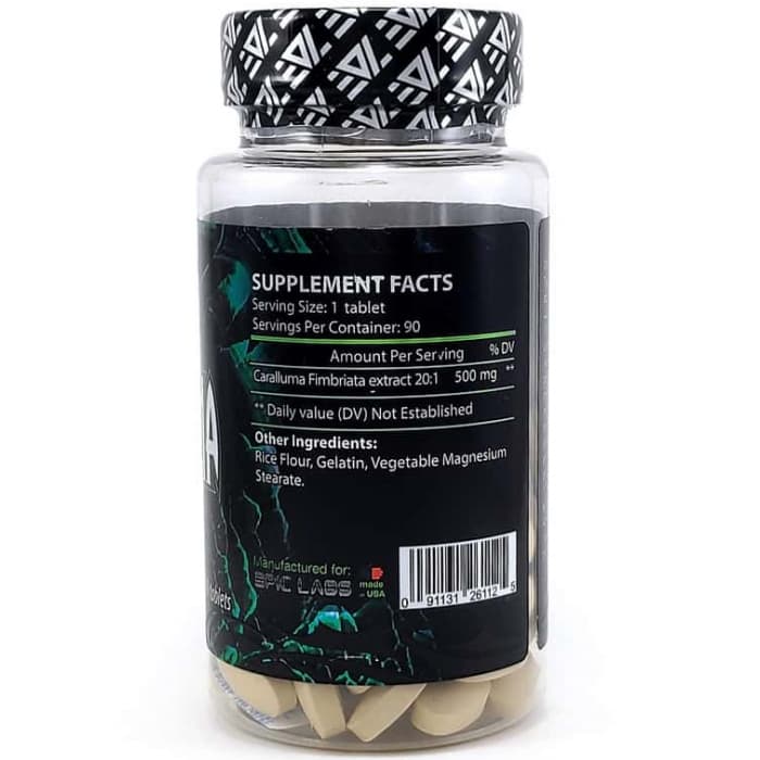 Жиросжигатель Epic Labs, CARALLUMA 500 mg 100 капсул