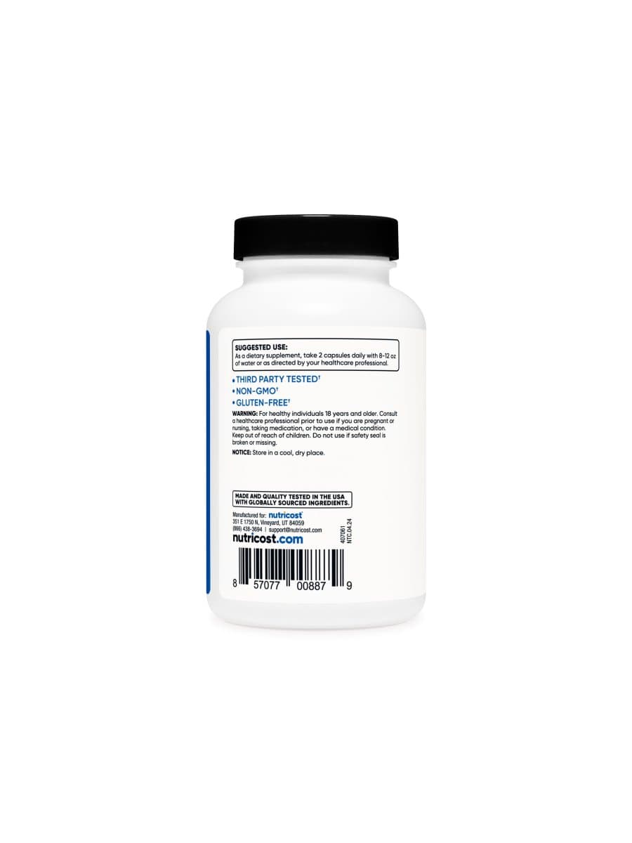 Аминокислоты Nutricost Performance HMB 120 капсул