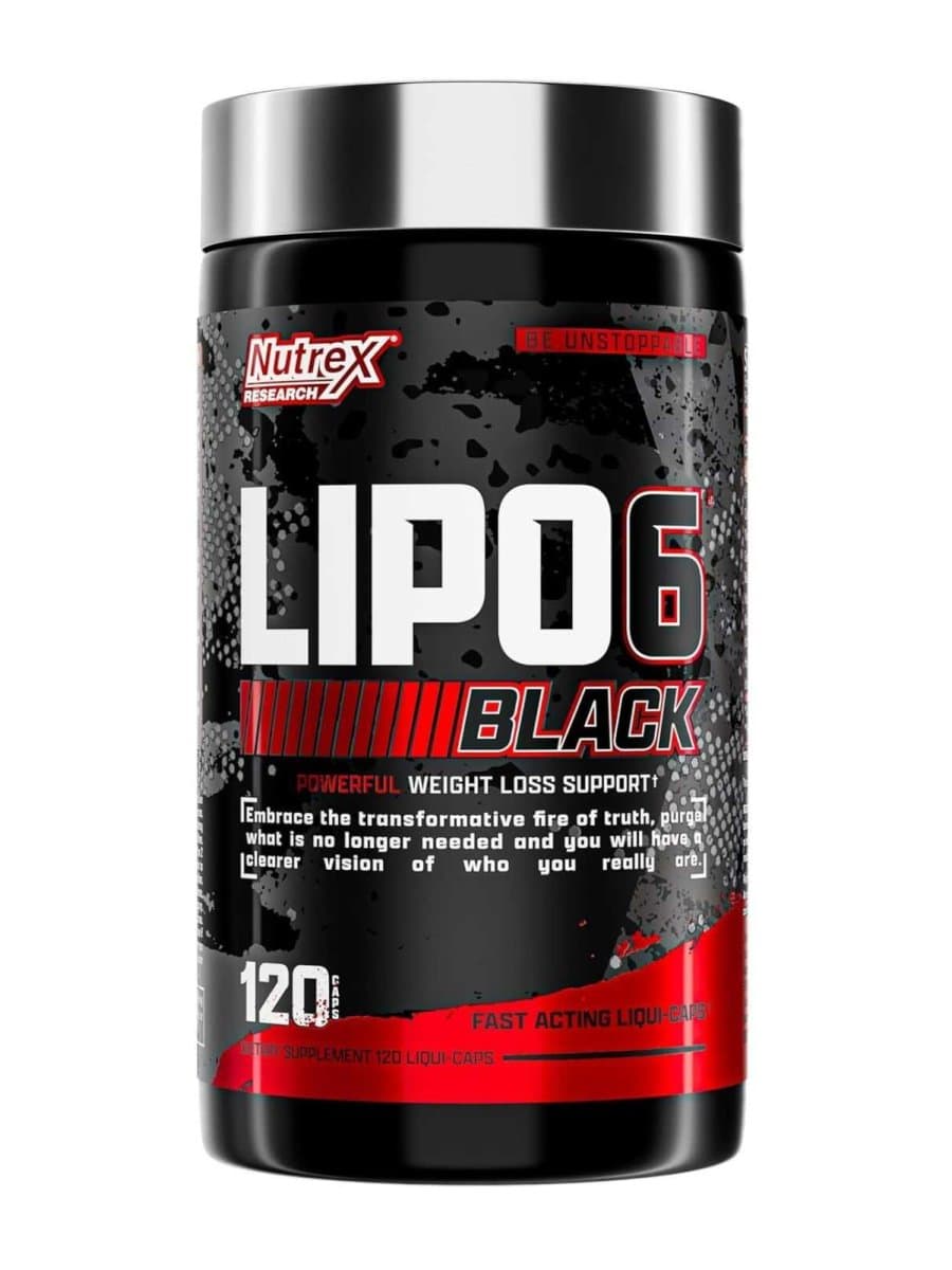 Жиросжигатель NUTREX LIPO-6 BLACK (USA VERSION) 120 капсул