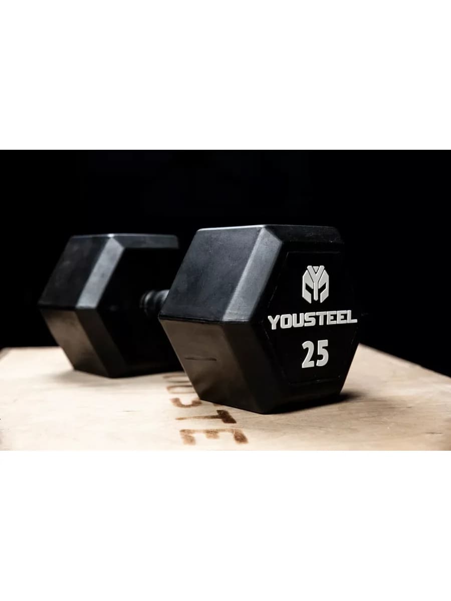 Гантеля гексагональная Yousteel 10 кг
