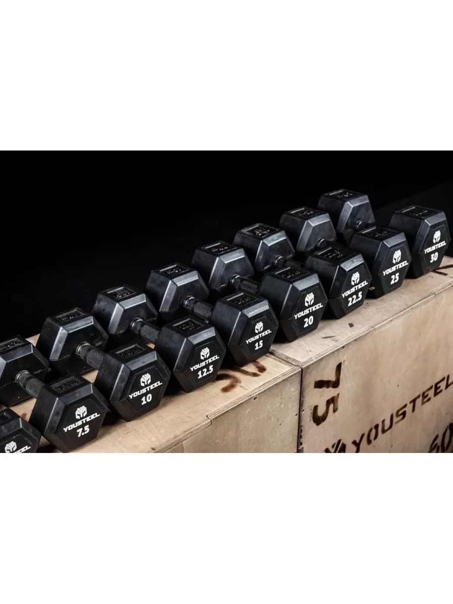 Гантеля гексагональная Yousteel 10 кг