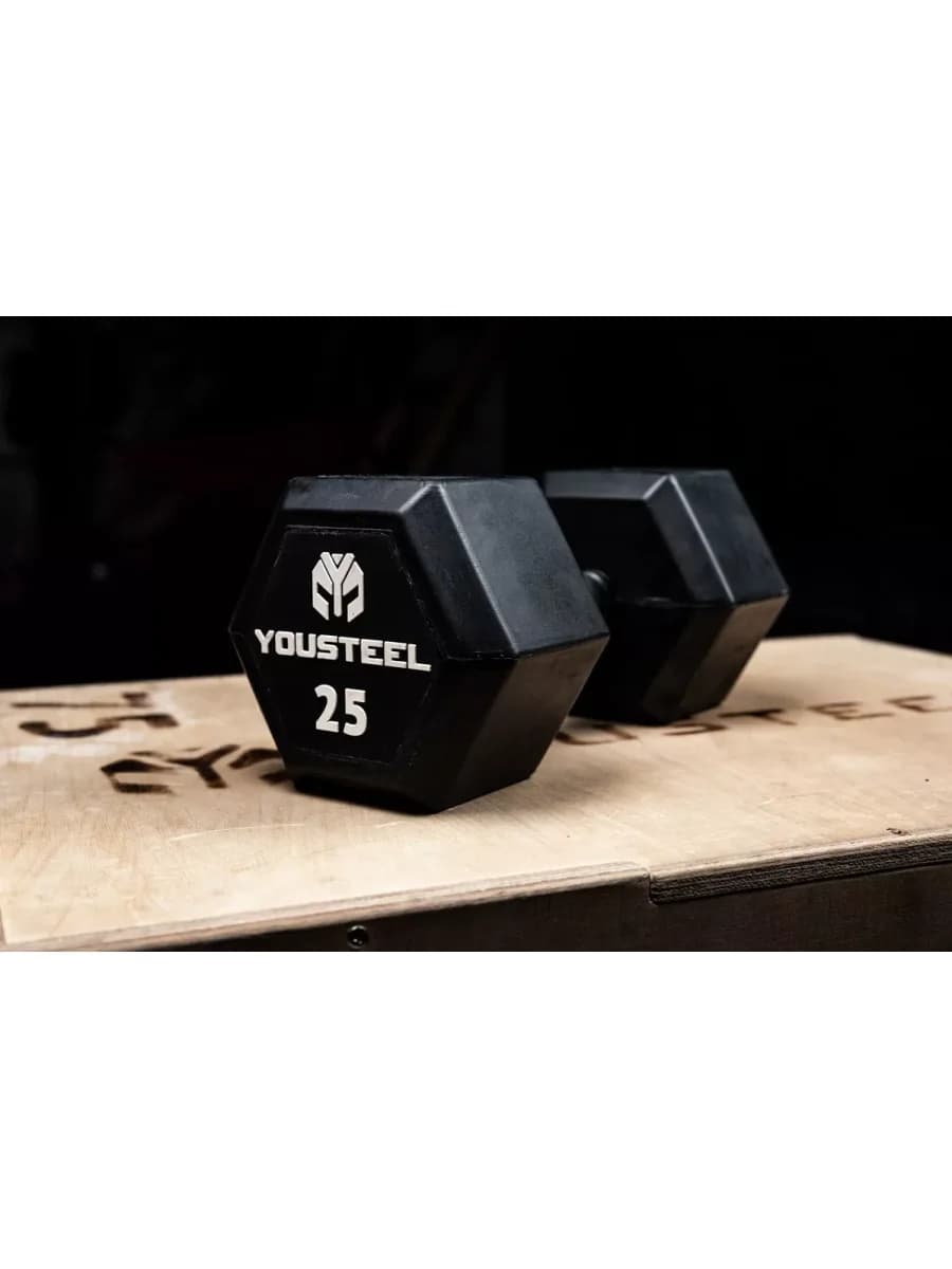Гантеля гексагональная Yousteel 10 кг