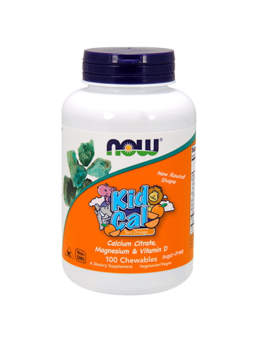 Витаминный комплекс Now KID-CAL CHEWABLE CALCIUM 100 таблеток