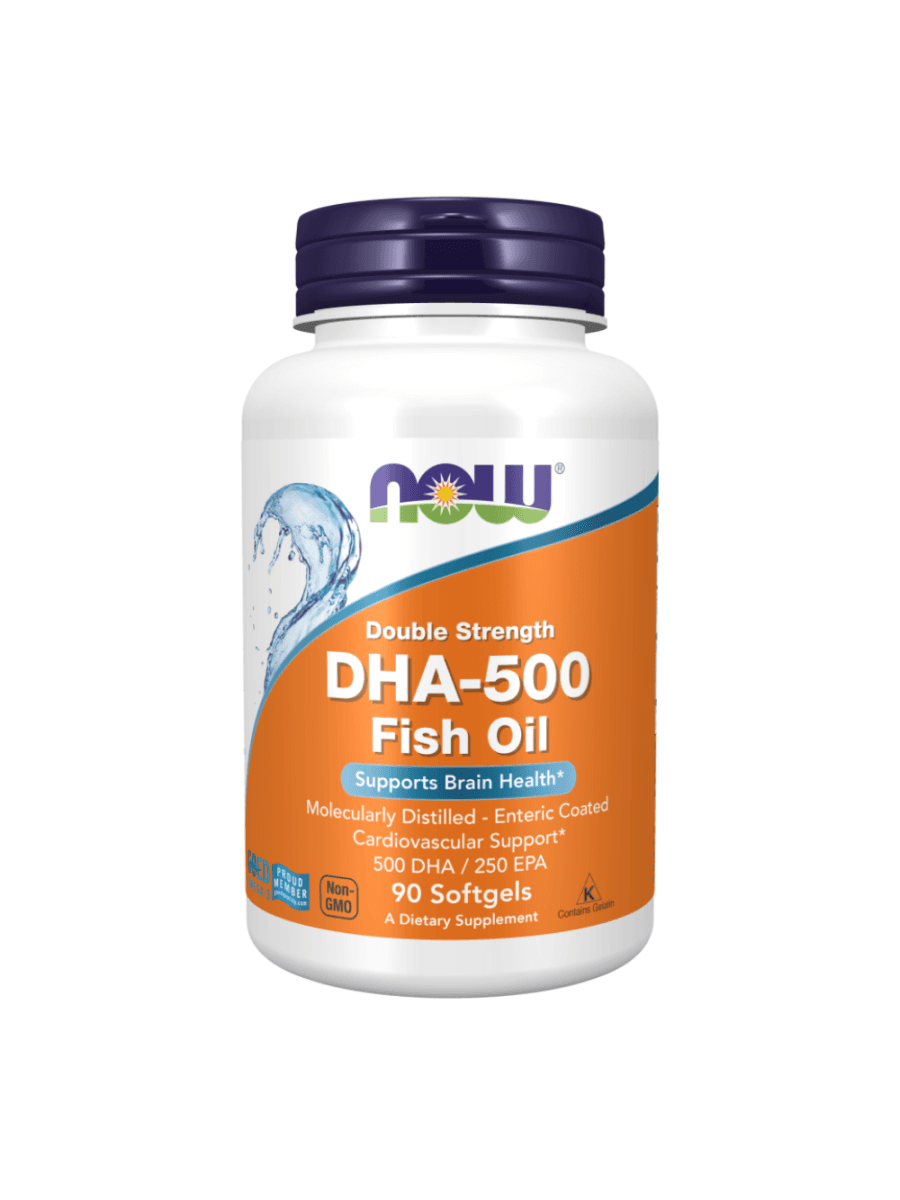 Омега кислоты Now DHA - 500 EPA- 250 90 капсул