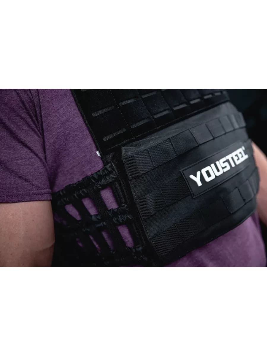 Жилет утяжелитель Yousteel c плитами 12 кг