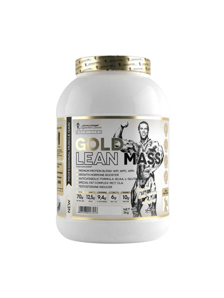 Гейнер Kevin Levrone Gold Lean Mass 3 kg. 3000 гр