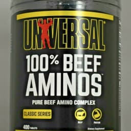 Аминокислоты Universal Nutrition 100% Beef aminos 400 таблеток
