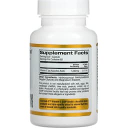 Витаминный комплекс California Gold Nutrition витамин C 1000 мг 60 капсул