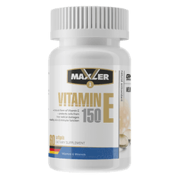 Витаминный комплекс Maxler Vitamin E Natural form 150mg 60 капсул