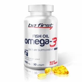 Омега кислоты Be First OMEGA-3 + Витамин E 90 капсул