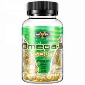 Омега кислоты Maxler Omega-3 Gold 120 капсул