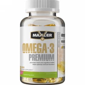 Омега кислоты Maxler Omega-3 Premium 60 капсул