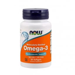 Омега кислоты Now Омега-3 30 капсул