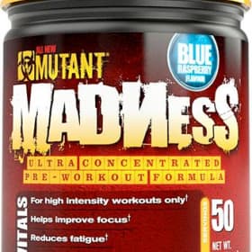 Предтренировочный комплекс Mutant Madness Pre Workout в ассортименте