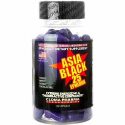 Жиросжигатель Cloma Pharma Asia Black 100 капсул