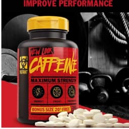 Предтренировочный комплекс Mutant Core Series Caffeine 240 таблеток