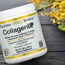 Препарат для суставов California Gold Nutrition коллагены + витамин С 206 гр