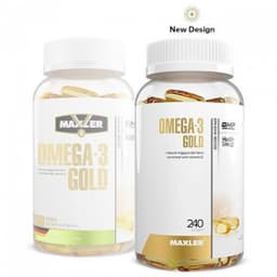 Омега кислоты Maxler Omega-3 Gold 240 капсул
