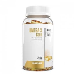 Омега кислоты Maxler Omega-3 Gold 240 капсул